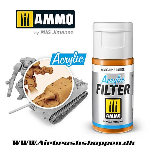  A.MIG 0818 Orange Akryl filter 15 ml